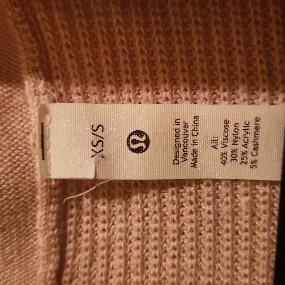 Lululemon Cashlu knit wrap size XS/S - Picture 3 of 5